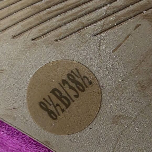 Sole Society Sheila Navy Purple Ankle Strap Stiletto Heels Color Block Size 8.5 - Picture 16 of 16